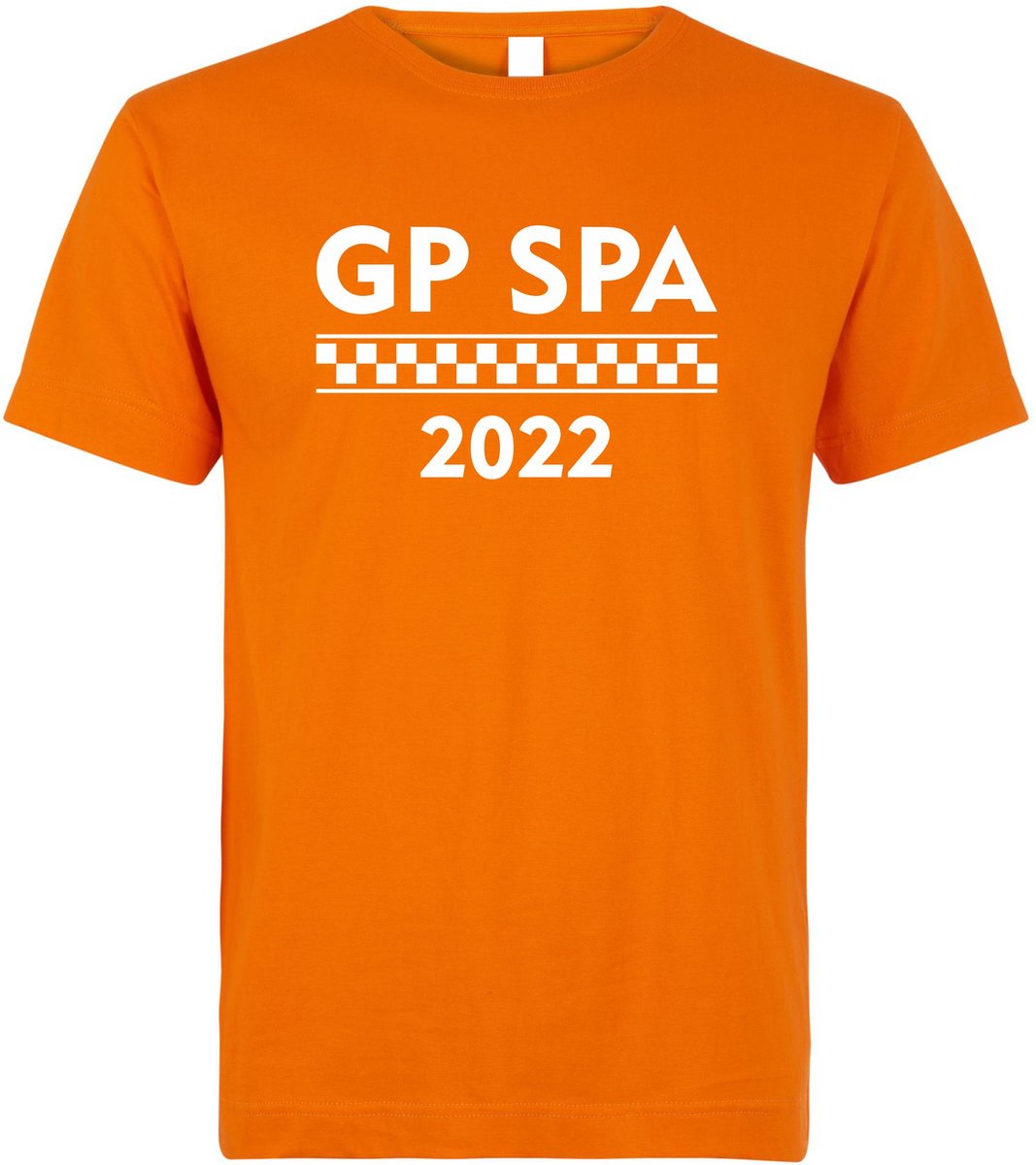 T-shirt GP Spa 2022 | Max Verstappen / Red Bull Racing / Formule 1 fan | Grand Prix Circuit Spa-Francorchamps | kleding shirt | Oranje | maat L